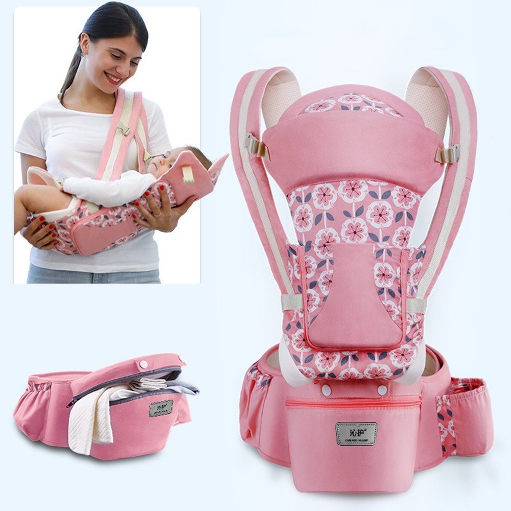 Versatile Safe Comfortable Baby Carrier For 0 - 48 Month Old Babies - Weriion