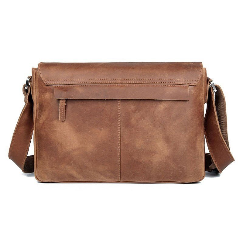 Vintage Leather Crossbody Shoulder Bag For Men - Weriion