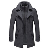 Warm Cold - Resistant Stylish Woolen Men's Coats - Weriion