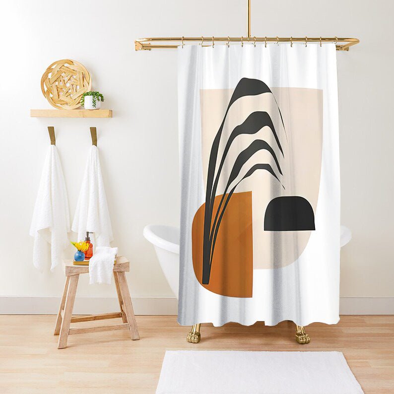 Waterproof Anti - Mildew Shower Curtains - Weriion