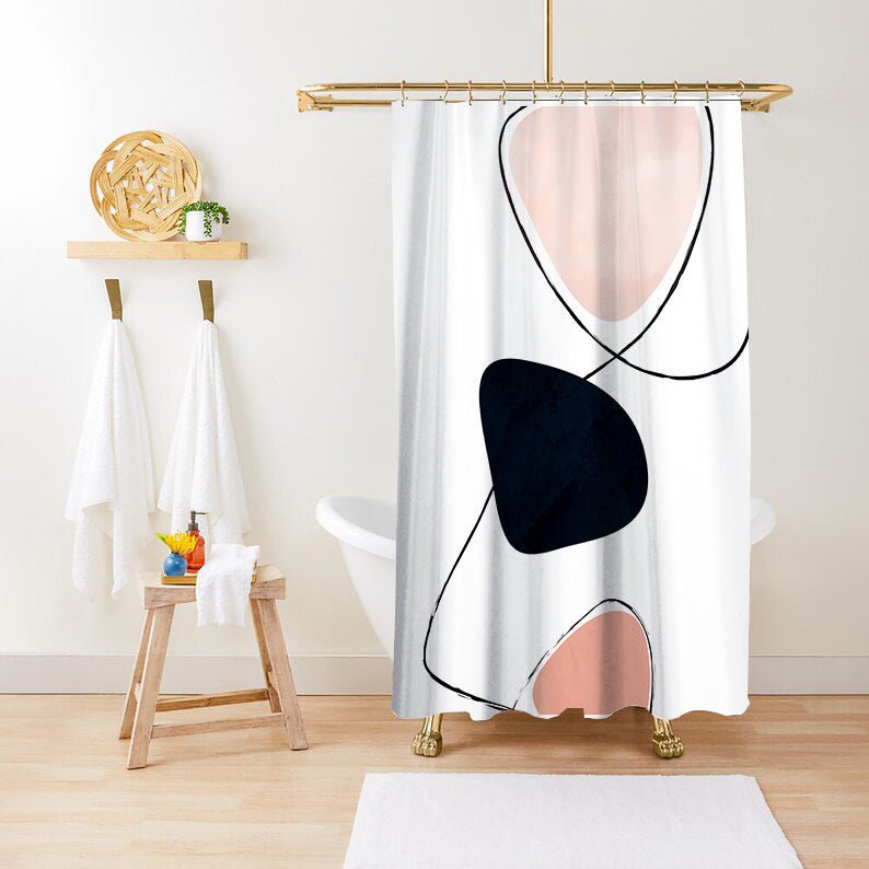 Waterproof Anti - Mildew Shower Curtains - Weriion