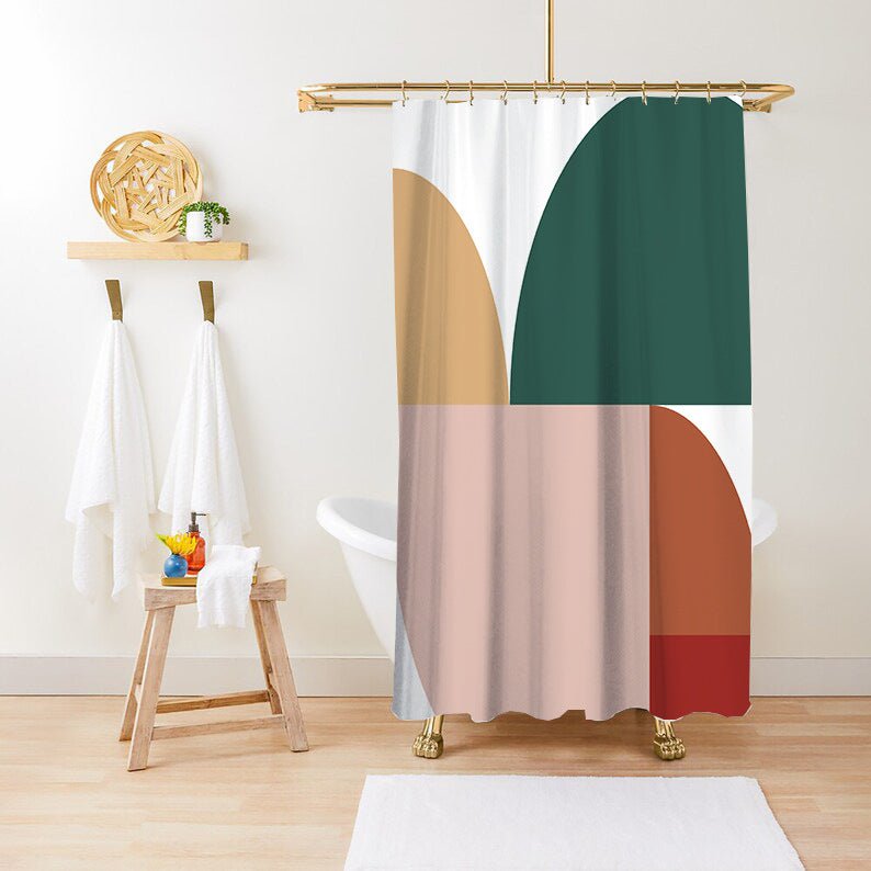 Waterproof Anti - Mildew Shower Curtains - Weriion