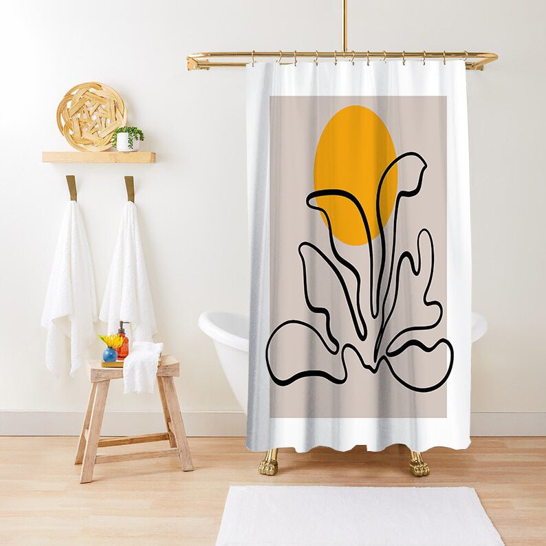 Waterproof Anti - Mildew Shower Curtains - Weriion