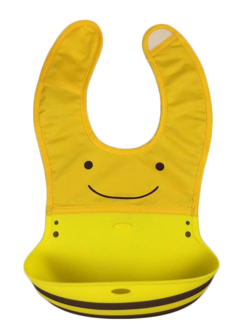 Waterproof Baby Feeding Bibs With Unique & Funny Animal Designs - Weriion