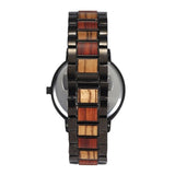 Waterproof Business Wood & Stainless Steel Quartz Watch - Weriion