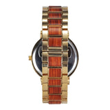 Waterproof Business Wood & Stainless Steel Quartz Watch - Weriion