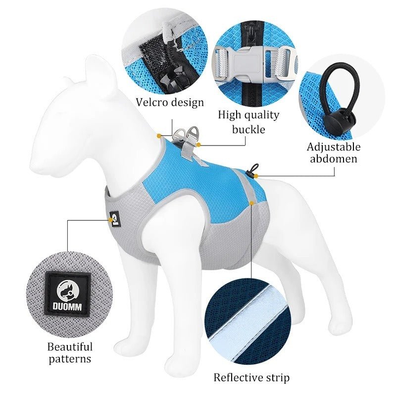 Waterproof Dog Pet Harness With Adjustable Size - Weriion