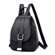 Waterproof PU Leather Bag Women's Backpack - Weriion