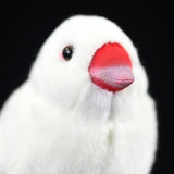 White Mandarin Bird Doll Plush Toy - Weriion