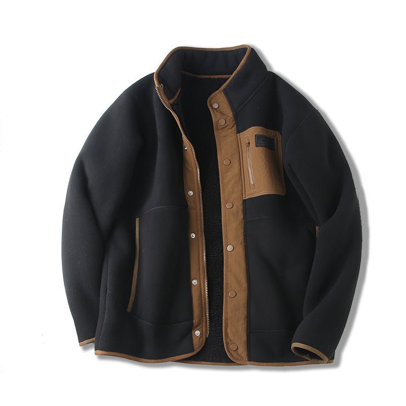 Winter Autumn Thick Fleece Jacket For Men - Weriion