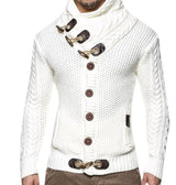 Winter Casual Slim Fit Warm Thick Hedging Knitted Turtleneck Pullover Sweaters - Weriion