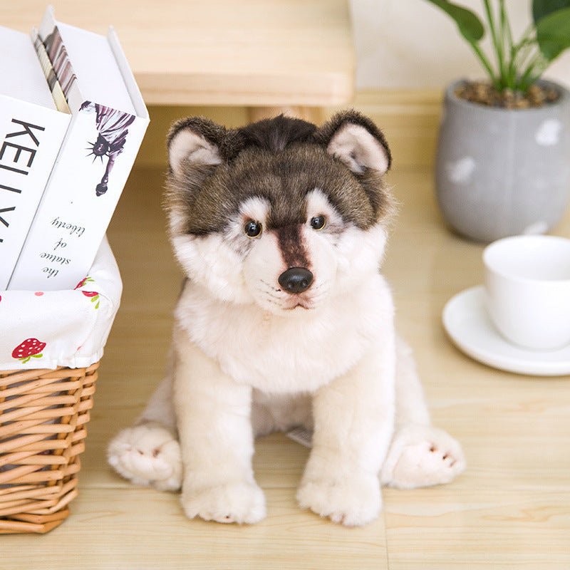 Wolf Cub Doll Stuffed Animal Plush Toy - Weriion