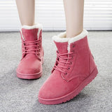 Women's Autumn And Winter Snow Boots - Weriion