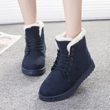 Women's Autumn And Winter Snow Boots - Weriion