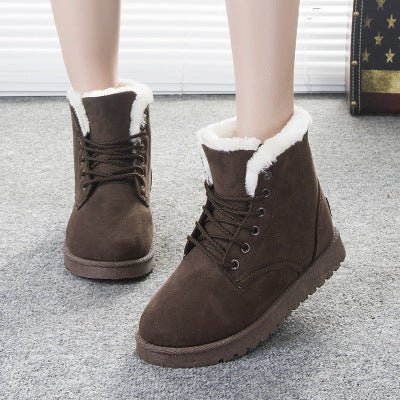 Women's Autumn And Winter Snow Boots - Weriion