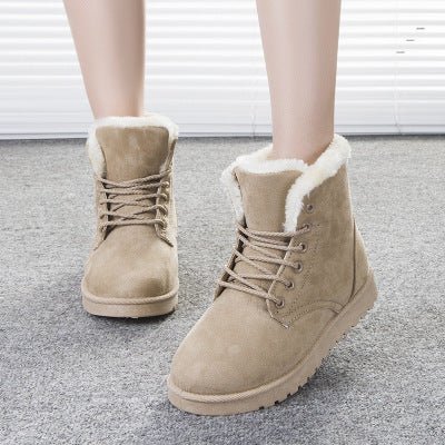 Women's Autumn And Winter Snow Boots - Weriion