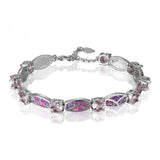 Women's Copper Plated Opal Stones Bracelets - Weriion