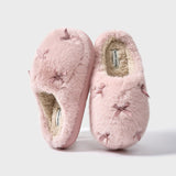 Women's Cute Comfortable Warm Indoor Home Fluffy Plush Slippers - Weriion