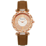 Women's Diamond - Encrusted Quartz Watch - Weriion