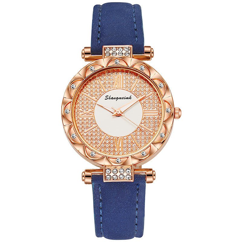 Women's Diamond - Encrusted Quartz Watch - Weriion