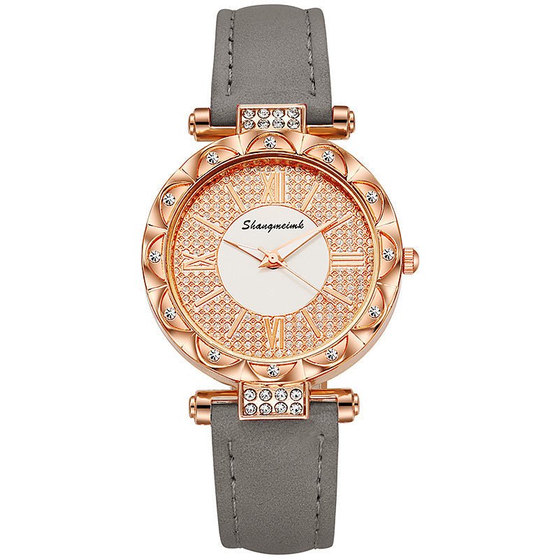 Women's Diamond - Encrusted Quartz Watch - Weriion