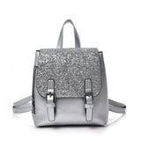 Women's Elegant Sequined Backpack - Weriion