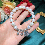 Women's Fashion Freshwater Pearl Bracelet - Weriion