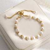 Women's Irregular Pearl Bracelet - Weriion