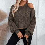 Women's New Fashion Personality Twist Knit Sweater - Weriion