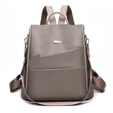 Women's Oxford Cloth Korean Style Trendy Backpack - Weriion