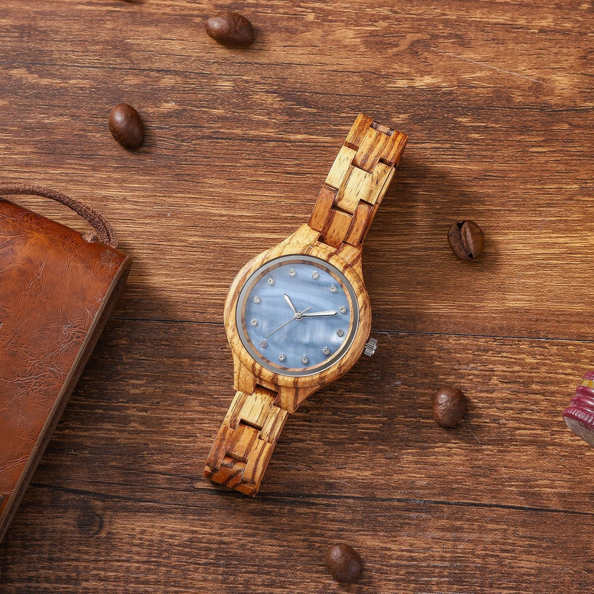 Women's Quartz Movement Wooden Watch - Weriion