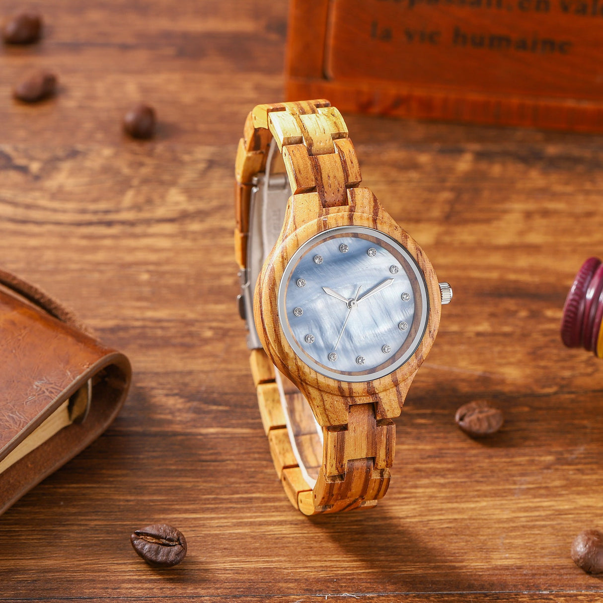 Women's Quartz Movement Wooden Watch - Weriion