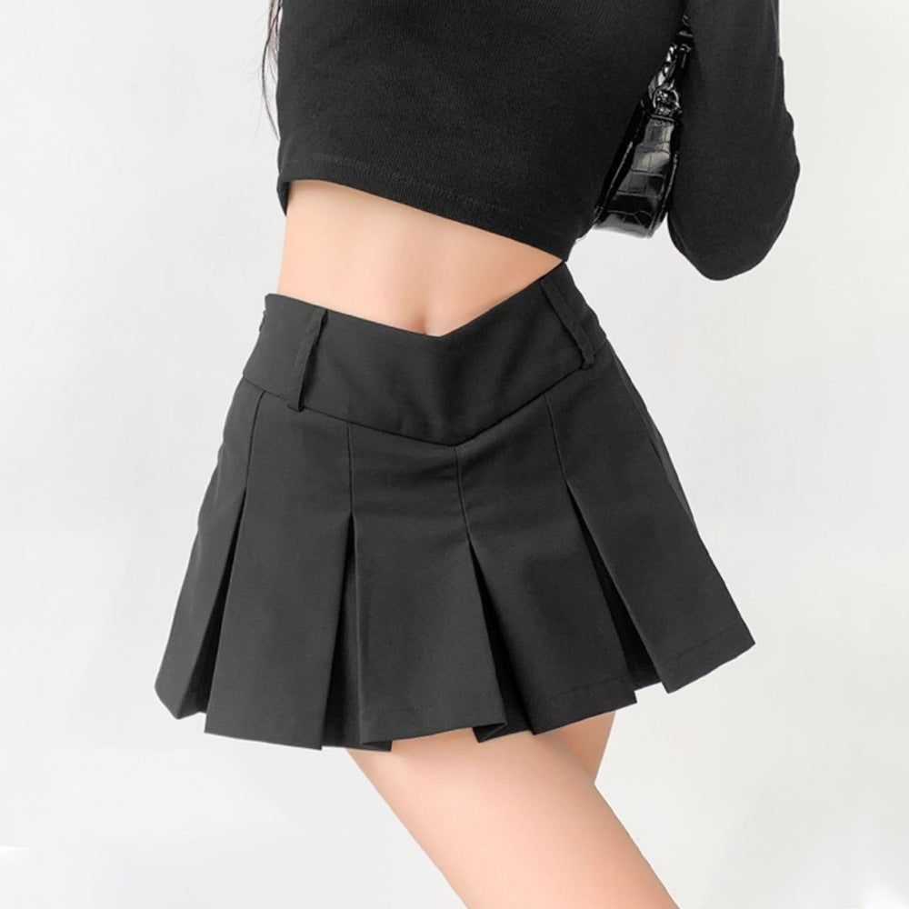 Women's Sexy V Waist Ultra Short A - Line Skirt - Weriion