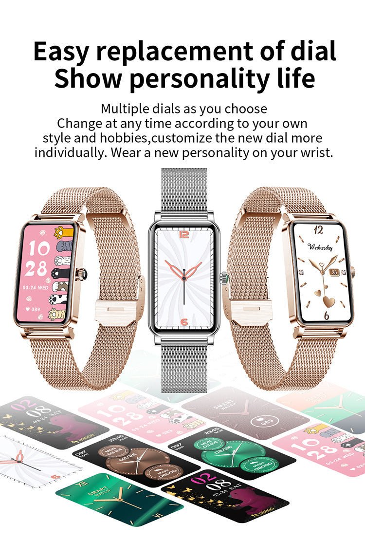 Women's Smart Watch Health Assistant Heart Rate Information Menstrual Period Monitoring - Weriion