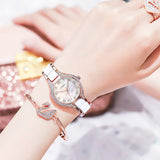 Women's Waterproof Quartz Watch With Luminous Pointers - Weriion