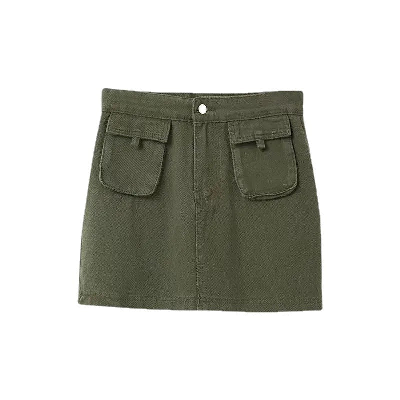 Women's Workwear A - Line High Waist Skirt - Weriion