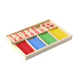 Wooden Counting Intelligence Montessori Calculation Early Educational Toy For Children & Babies - Weriion