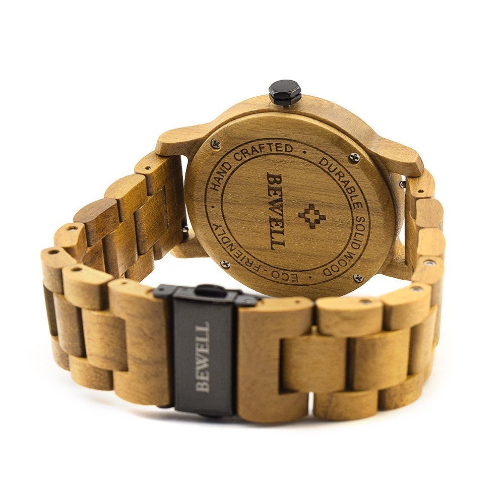 Wooden Sports Quartz Watch - Weriion