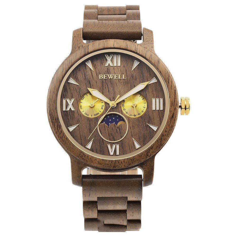 Wooden Sports Quartz Watch - Weriion