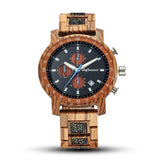 Wooden Sports Watch For Men - Weriion