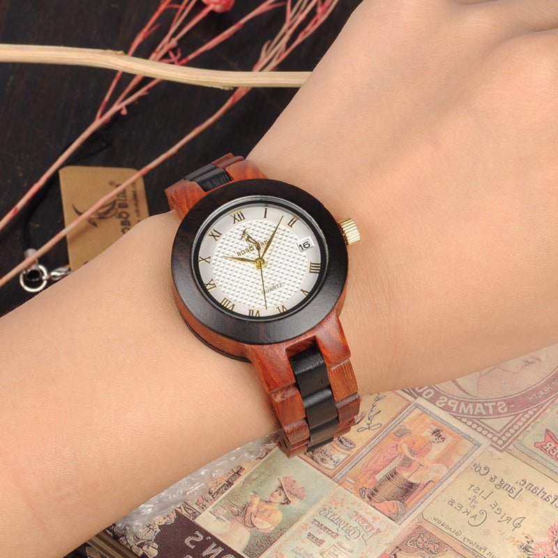 Wooden Women's Quartz Watch - Weriion