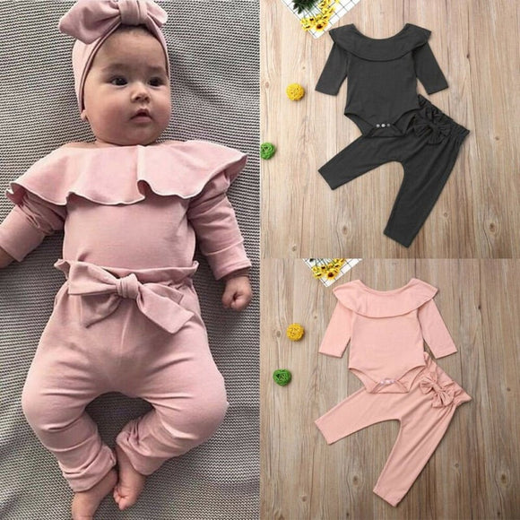 2PCS Baby Girl Outfit - Weriion