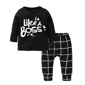 2pcs T-Shirt And Pants Clothing Set For Boys - Weriion