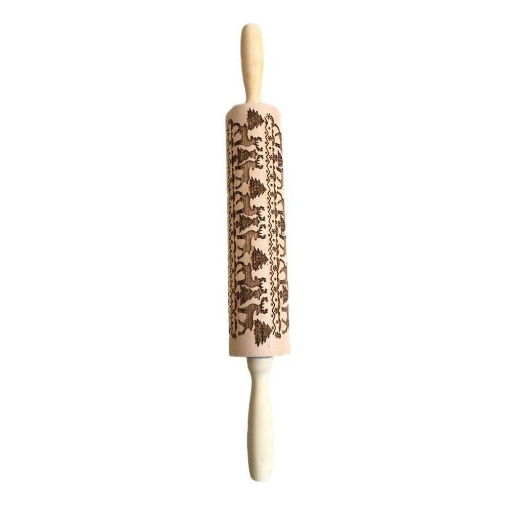 35/43 cm Christmas Rolling Pin - Weriion