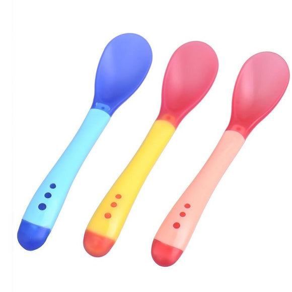 3pcs Baby Silicon Spoons - Weriion