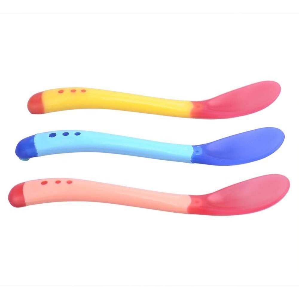 3pcs Baby Silicon Spoons - Weriion