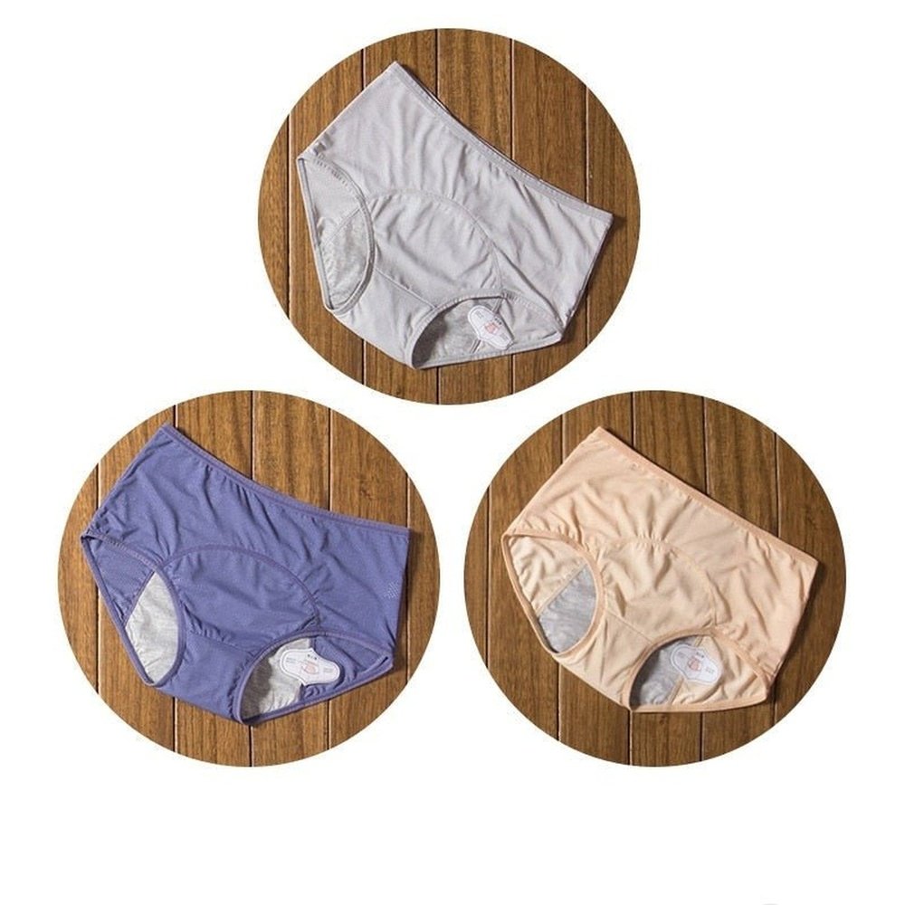 3pcs/Set Menstrual Panties For Women - Weriion