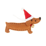 4pcs Cute Dog Christmas Tree Decorations - Weriion