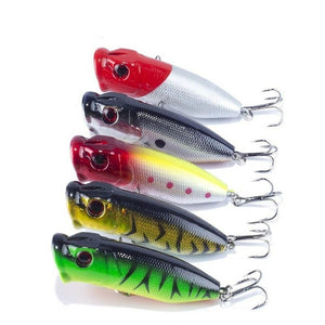 5 Colored Fishing Lures - Weriion