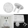 5pcs Bear Pattern EU Plug Electrical Outlet Cover Protection For Children - Weriion